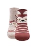 ewers 2er-Set Socken Waschbär in beige meliert