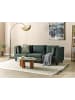 Beliani 3-tlg 3-Sitzer Sofa UNSTAD in Grün/Schwarz