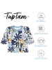 TupTam Baby Jungen Langarmshirt 5er Set in orange/gelb
