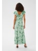 Kaffe Kleid KAsadie Regular fit in Dusty Green/Green Flower