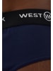 Westmark London Slip / Unterhose Logan in Black / Navy / Blue