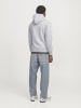 Jack & Jones Kapuzenpullover in Light Grey Melange