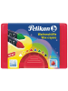 Pelikan Wachsmalstift 665/8 - 8 Farben sortiert dreieckig Box mit 8 Stiften + 1 Schaber.