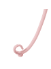 Beliani Runder Tisch CAVINIA in Rosa - (W) 40 x (H) 64 x (L) 40 cm