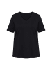 Ulla Popken Shirt in schwarz