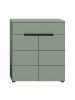 ebuy24 Schuhschrank Canu Staubgrün 94 x 37 cm