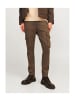 Jack & Jones Cargohose in Braun