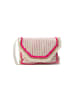 faina Damen Umhängetasche in Beige Pink