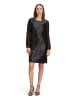BETTY & CO Partykleid mit Pailletten in Schwarz