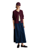 Marc O'Polo DENIM Zopfstrick-Cardigan oversized in Mahagony Jam