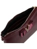Valentino Whitney Clutch Tasche 25 cm in prugna