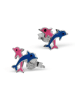 schmuck23 Silber Ohrringe 925 Delfin 0,7 cm x 0,8 cm