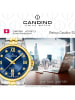 Candino Analog-Armbanduhr Candino Elegance silber, gold mittel (ca. 34mm)