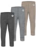 Normani Outdoor Sports 3er Pack Baby Merino Hose Unterhose „Tutira“ in Beige/Grau/Anthrazit