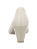 Caprice Flacher Pump in silber