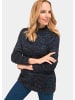 GOLDNER Kurzgröße:  Strickpullover Trageangenehmer Multicolor-Pullover in bunt