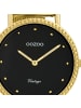 Oozoo Analog-Armbanduhr Oozoo Vintage Series gold mittel (ca. 34mm)