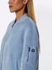 MANISA Fellimitat-Jacke in bleu