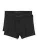 Marc O'Polo Retro Boxer Iconic Rib in Schwarz