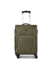 Wenger Beaumont 4 Rollen Trolley M 67 cm mit Dehnfalte olive