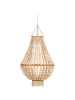 Beliani Kronleuchter KUMBUKKAN in Braun - (W) 30 x (H) 130 x (L) 30 cm