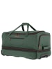 travelite Basics - Rollenreisetasche 98L 70 cm in dunkelgrün