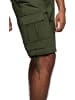Normani Outdoor Sports Sommer-Shorts „Atacama“ mit Gürtel „Wadi“ in Oliv