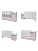 Lorelli Babybett Trend Plus NEW 4 in 1 in rosa