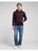 Lee Kapuzenpullover Plain in Deep Wine