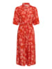 Cream Kleid CRTiah Feminine in Red Flower