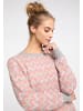 usha FESTIVAL Damen Strick Pullover in Rosa Mehrfarbig