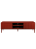 home24 TV-Lowboard HOLOV in Rot
