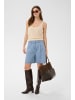 Soaked in Luxury Shorts SLAdelita Straight fit in Light Blue Denim