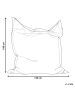 Beliani 2-tlg Sitzsack FUZZY in Violett