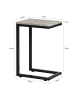 SoBuy Beistelltisch in Mattbeton-Grau - (W) 30 x (H) 60 x (L) 40 cm