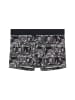 HOM Retro Boxer Boxer Briefs Vegas in black print