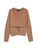 Vero Moda Strickjacke in Mocha Mousse