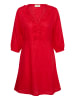 Cream Kleid CRBellis Feminine in High Risk Red