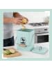 relaxdays Komposteimer in Mint - 6 Liter