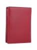 Esquire New Line Geldbörse RFID Leder 9,5 cm rot