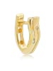 BALIA Gold 333 Damen Creolen Line Ohrringschmuck ca. 1,4cm