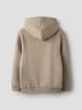 name it Hoodie NKMBRODY LS NREG SWEAT WH BRU in pure cashmere
