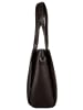 Forty degrees Shopper echt Leder in dunkelbraun