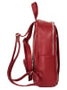 Samantha Look Rucksack echt Leder in rot