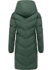 ragwear Steppmantel Natalka Soft YOUMODO in Pine Green