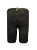 Maddox Country Lederhose Silbersee in braun