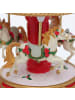 Boltze Weihnachtsmusikdose in mehrfarben
