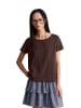Marc O'Polo DENIM T-Shirt regular in Burnt Aubergine