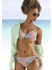 Venice Beach Bikini-Hose in mint-bedruckt