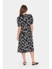 SAINT TROPEZ Kleid LenyaSZ Fitted in Black Flower Lane